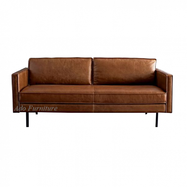 Sofa băng bọc da công nghiệp SB016