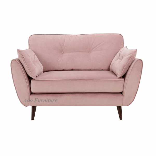 Sofa đơn hồng SB012