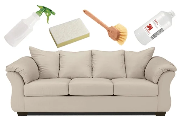 sofa vải bố