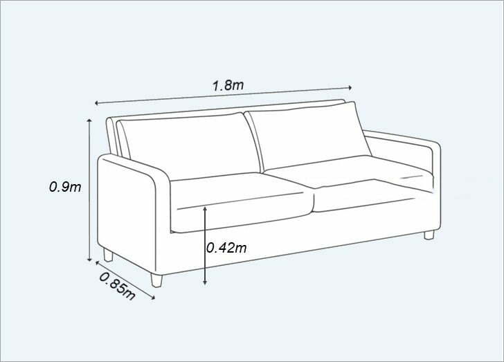 sofa cho phòng khách diện tích nhỏ