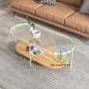 Bàn sofa/ bàn trà chân sắt mặt kính